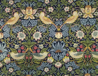The Strawberry Thief Textile Designed by William Morris